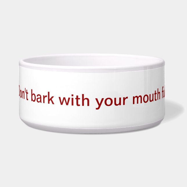 Dog-voedselgerecht Voerbakje (Voorkant)