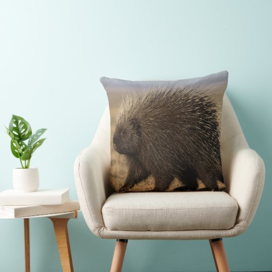 Dog vs. Porcupine Pillow Kussen (Stoel)