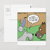 Dog VS. Vacuum Cleaner Funny Gifts & Collectibles Briefkaart (Voorkant / Achterkant)