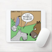 Dog VS. Vacuum Cleaner Funny Gifts & Collectibles Muismat (Met muis)