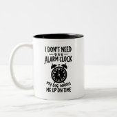 Dog Wake-Up Mok (Links)