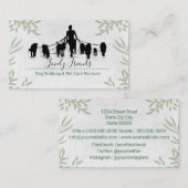 Dog Waling & Pet Care Visitekaartje (Voorkant / Achterkant)