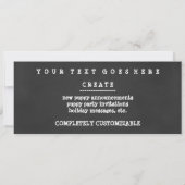 DOG WALK CHALK KAART (Achterkant)