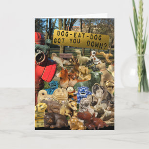 Dog Walk Vriendschap Kaart