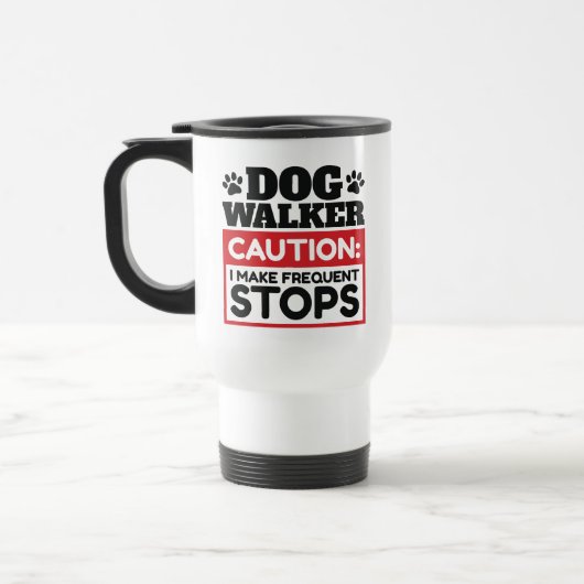 Dog Walker Caution I Make Frequent Stops Reisbeker (Links)