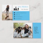 Dog Walker | Dog Trainer | Pet Care Visitekaartje (Voorkant / Achterkant)