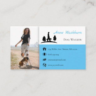 Dog Walker   Dog Trainer   Pet Care Visitekaartje