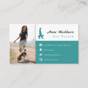 Dog Walker   Dog Trainer   Pet Care Visitekaartje