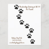 Dog walker flyer najaar (Achterkant)