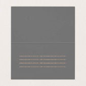 Dog Walker Gold Glitter Visitekaartje (Binnenkant ongevouwen)