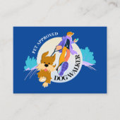 Dog Walker / Groomer / Etc. Visitekaartje (Voorkant)