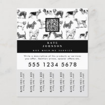 Dog Walker Grooming Dog Trainer Traar-off Labels