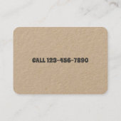 Dog Walker Grooming Sitting Visitekaartje (Achterkant)