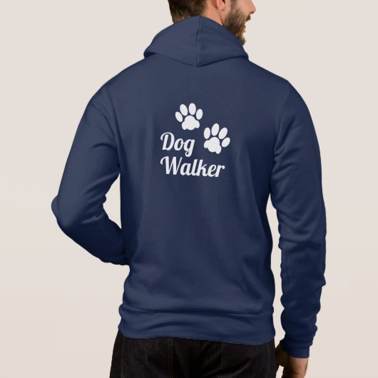 Dog Walker Hoodie (Achterkant)