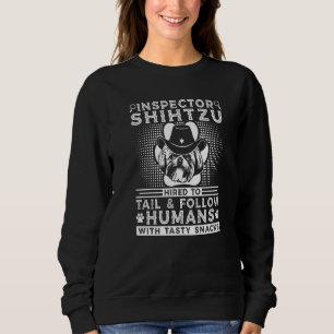 Dog Walker Inspector Shihtzu Sheriff Dog Trainer S Trui