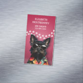 Dog Walker Magnetisch Visitekaartje (Voorbeeld)