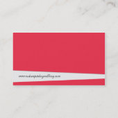 Dog Walker Pet Business Fancy België Visitekaartje (Achterkant)