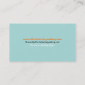 Dog Walker Pet Business WFT Visitekaartje (Achterkant)