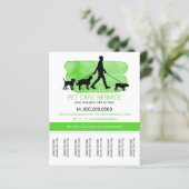 Dog walker/Pet Care Sitting (Staand voorkant)