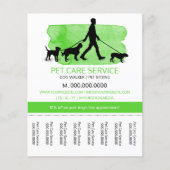 Dog walker/Pet Care Sitting (Voorkant)