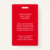 Dog walker/Pet Care Sitting  Badge (Achterkant)