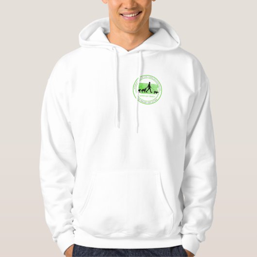Dog walker/Pet Care Sitting Hoodie (Voorkant)
