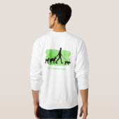 Dog walker/Pet Care Sitting Trui (Achterkant volledig)