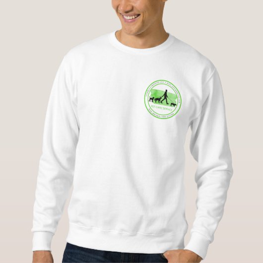 Dog walker/Pet Care Sitting Trui (Voorkant)