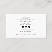 Dog Walker Pet Sitter Business Card Visitekaartje (Achterkant)