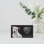 Dog Walker / Pet Sitter Visitekaartje (Staand voorkant)