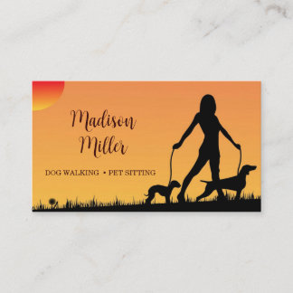 Dog Walker / Pet Sitter Visitekaartje