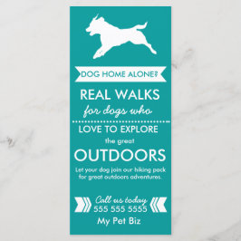 Dog Walker Rack Kaart -