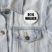 Dog Walker Ronde Button 5,7 Cm (In situ)