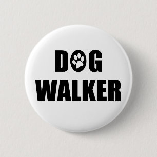 Dog Walker Ronde Button 5,7 Cm