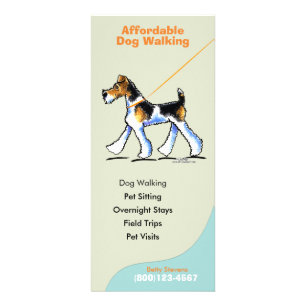 Dog Walker Sitter Business Rate Kaart