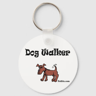 Dog Walker Sleutelhanger