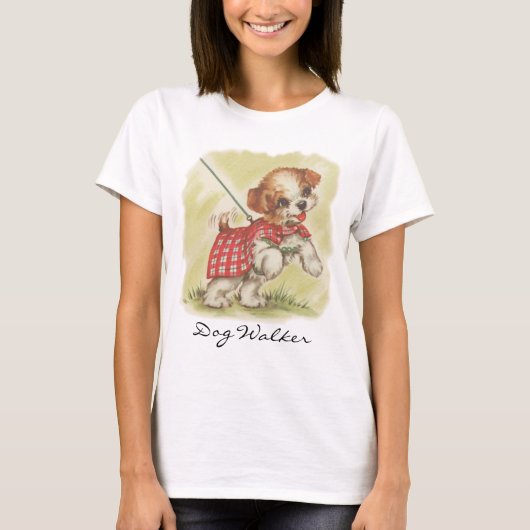  Dog Walker T-Shirt (Voorkant)
