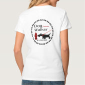 Dog Walker T-shirt (Achterkant)