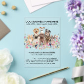 Dog Walker Transparant Acryl Uitnodigingen (Insitu (Huwelijk))