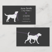 Dog Walker Visitekaartje (Voorkant / Achterkant)
