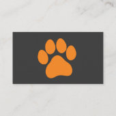 Dog Walker Visitekaartje (Achterkant)