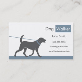 Dog Walker Visitekaartje