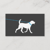 Dog Walker Visitekaartje (Achterkant)