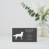 Dog Walker Visitekaartje (Staand voorkant)