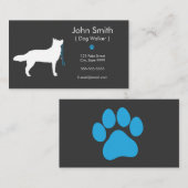 Dog Walker Visitekaartje (Voorkant / Achterkant)