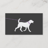 Dog Walker Visitekaartje (Achterkant)