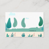 Dog Walker Visitekaartje (Achterkant)