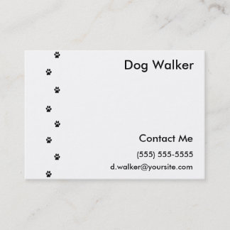Dog Walker Visitekaartje