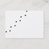 Dog Walker Visitekaartje (Achterkant)