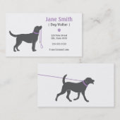 Dog Walker Visitekaartje (Voorkant / Achterkant)